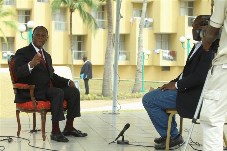 Dans une interview exclusive - Le président Alassane Ouattara : « Les Ivoiriens aspirent à la paix »